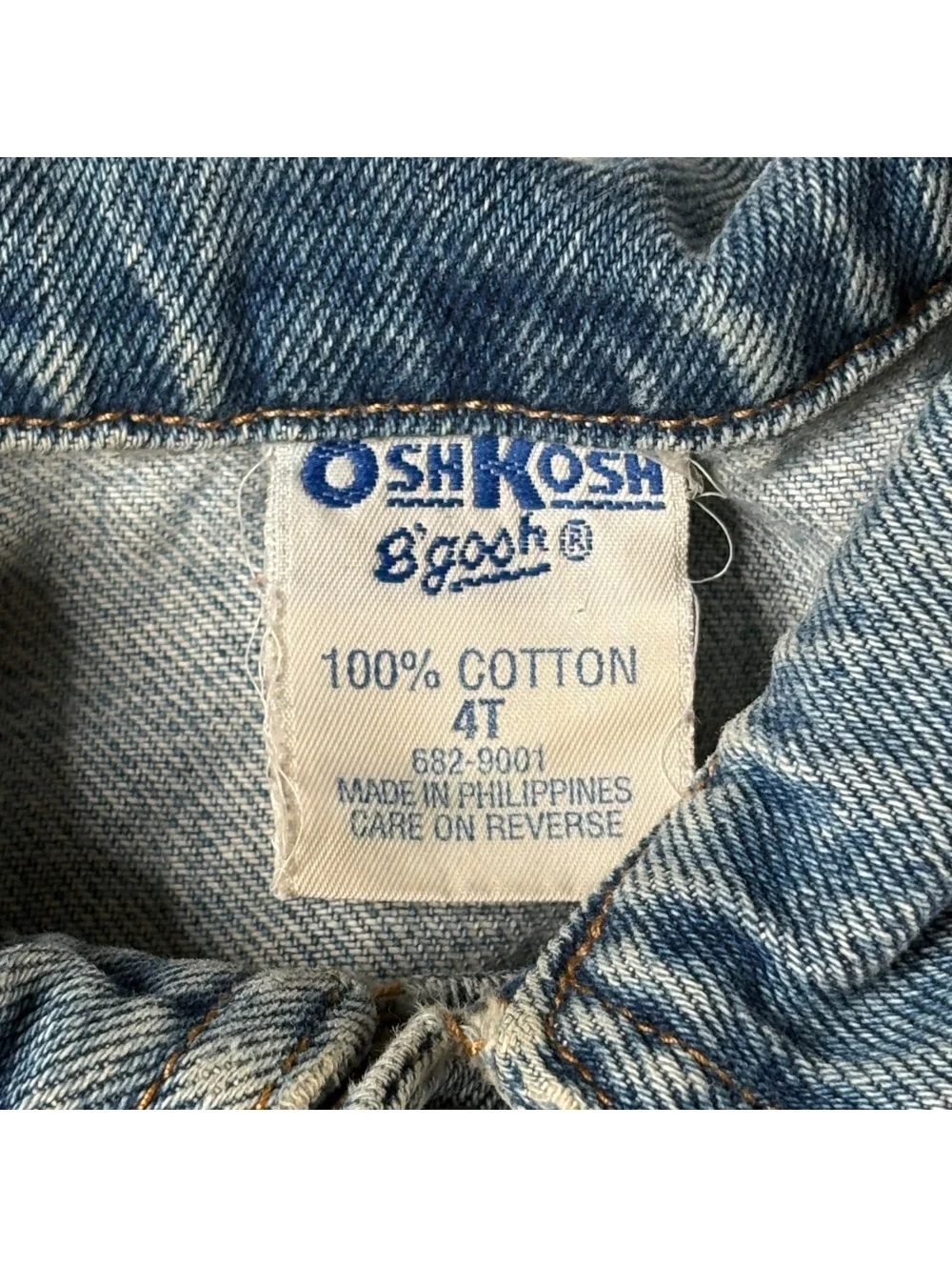OshKosh B'gosh Classic Denim Jacket 4T Toddler Boys